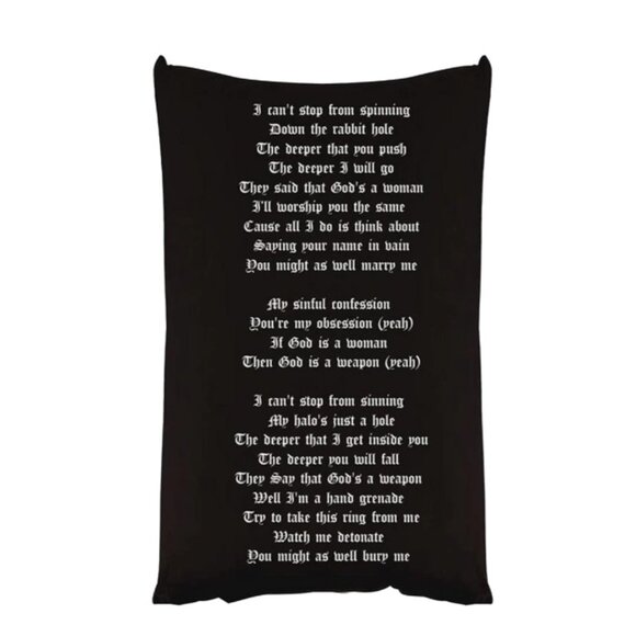 OFFICIAL‎ Falling in Reverse God is a Weapon Ronnie Radke Pillow Case RARE - Picture 3 of 7